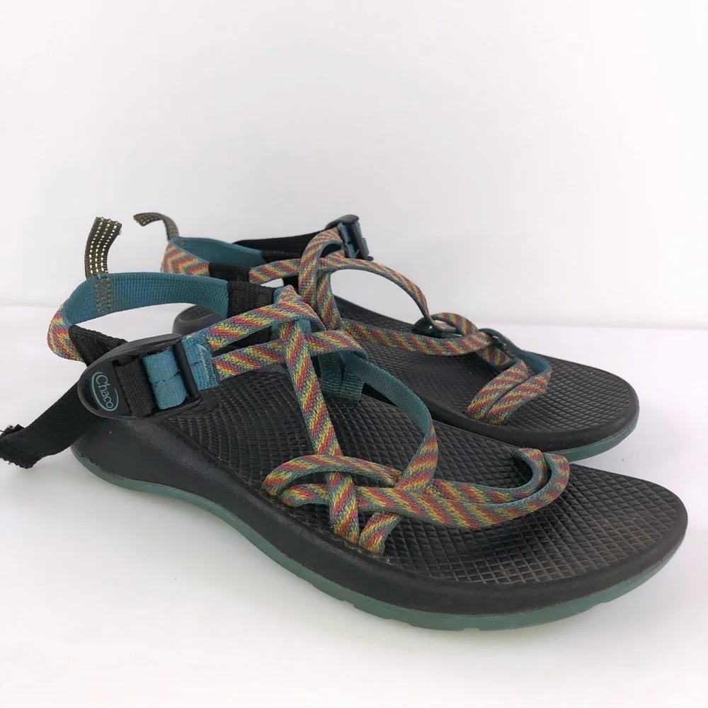 Chaco Ecotread Fiesta J180218 Multi Color Outdoor Youth Kids Size 6